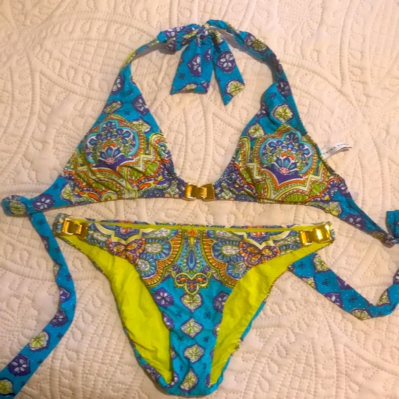 Trina Turk | Swim | Trina Turk 2pc Bikini Set Size Med | Poshmark